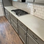 Kitchen counter tops and backsplash