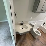 Custom handicap sink/ bathroom