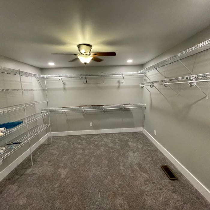 Master closet