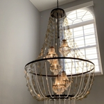 Chandelier installs