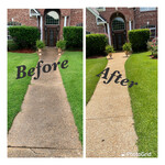 Powerwash Front Walk