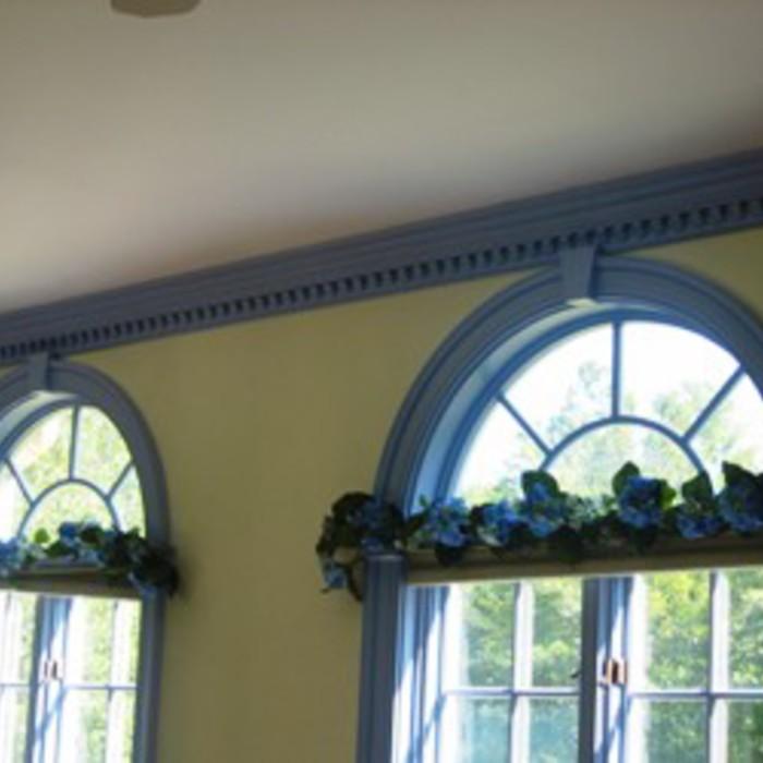 Round Top Over Casements