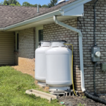 New propane line