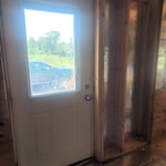 Replaced door for a slider