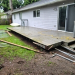 Old Rotting Deck Demo