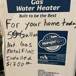 50 gallon water heater