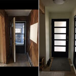 Before and After Door Install