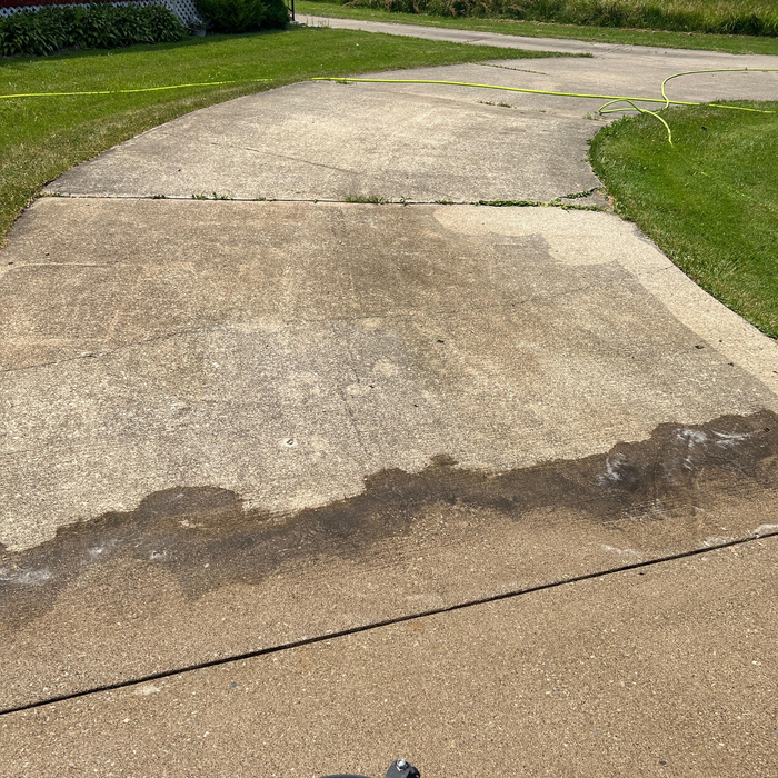 Turnaround driveway