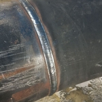 8” butt weld