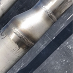4”-2.5” reducer butt weld sch40 stainl
