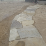 Stone walkway