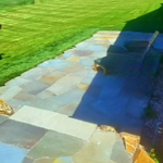 Stone walkway