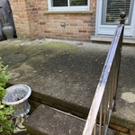 Patio Before Cleaning