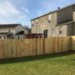 Side by Side Nail Up Fence Installation