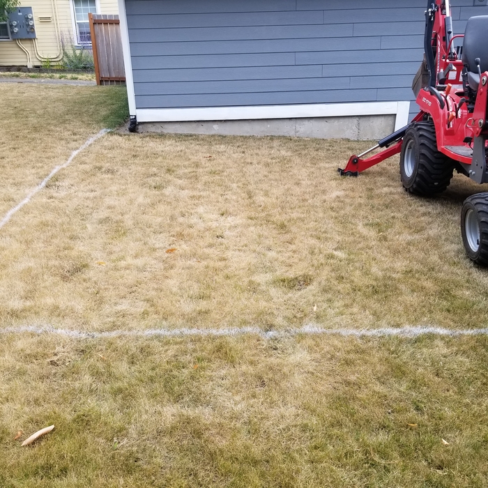 Prepped for dig