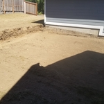 10 cubic yard dig out for patio