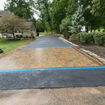 Pavers and asphalt