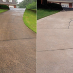 clean driveway