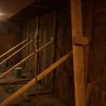 Supporting the foundation from inside
