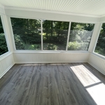 Screen room flooring