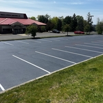 back parking lot