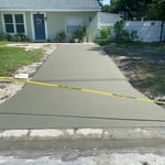 Driveway finished