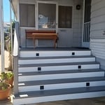 Rebuild new patio