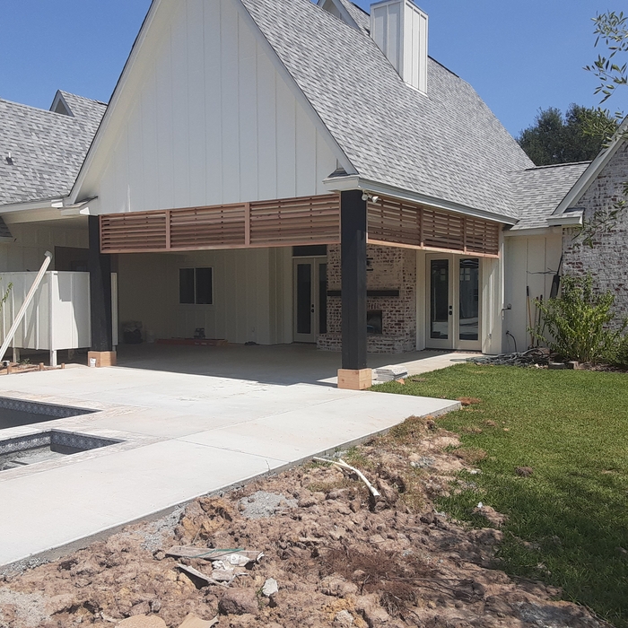 Cedar Louvers