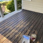 Deck Refinishing - Before