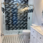 Large Tiled Shower