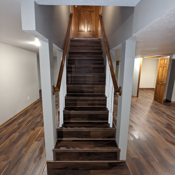 Basement Stairs After