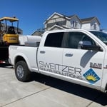 Work truck on site