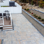 3-Piece Paver Patio and Block Wall