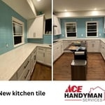 Kitchen backsplash