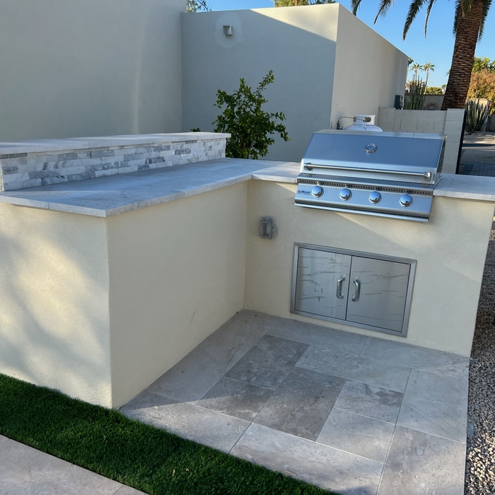 Hardscape install