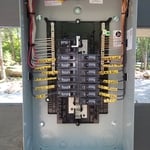 New cabin electrical service