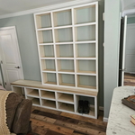 Farmhouse style built-in