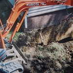 Wall excavation
