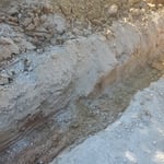 Sewer install to City