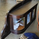 Wine cabinet upper unit