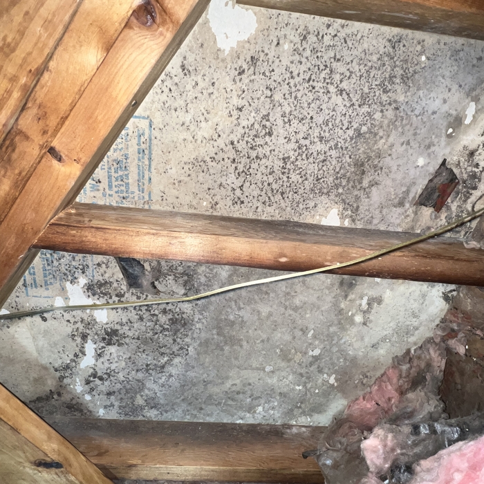 Attic dry wall demo