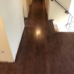 Solid 4" Red Oak Installation