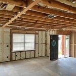 Exterior walls - open cell walls - R-13 value