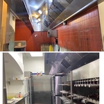 Before/After Grill + hood