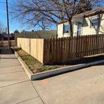Wood Fence Install