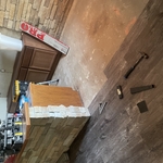 During wet bar area