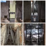 furnace change out along with the supply plenum