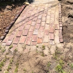 Replaced walkway