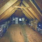 attic organization