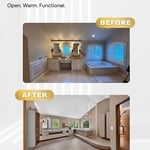 Master suite remodeling